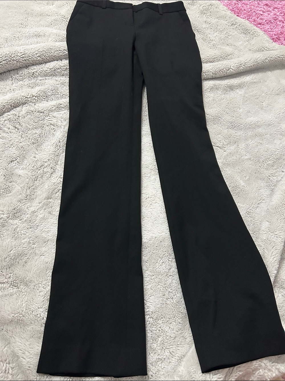 Express Women's Black Straight Leg Dress Pants